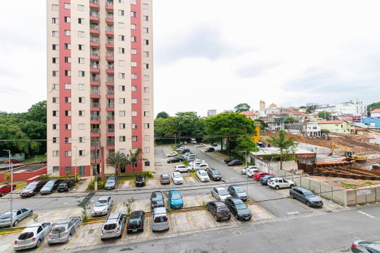 Suíte - Vista de apartamento para alugar com 3 quartos, 80m² em Vila Carlos de Campos, São Paulo