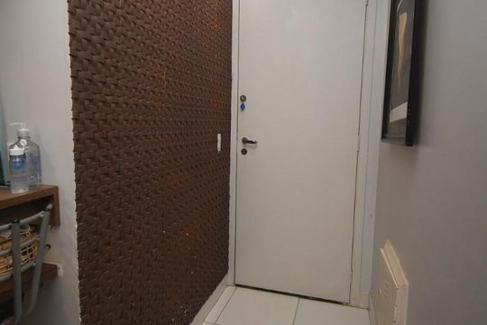 Hall de Entrada de apartamento à venda com 1 quarto, 35m² em Sul (águas Claras), Brasília
