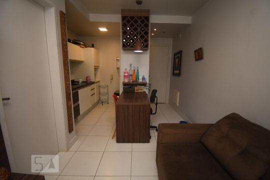 Sala de apartamento à venda com 1 quarto, 35m² em Sul (águas Claras), Brasília