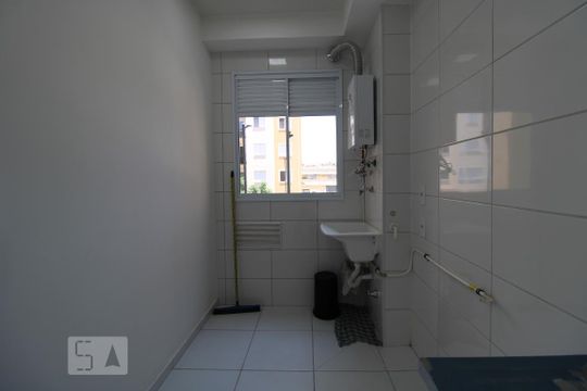 Área de serviço de apartamento para alugar com 2 quartos, 42m² em Bom Retiro, São Paulo
