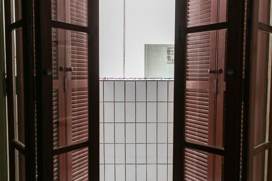Sacada de apartamento para alugar com 1 quarto, 40m² em Gonzaga, Santos