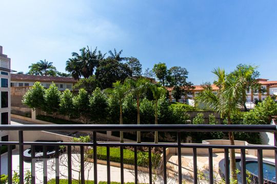 Vista da Varanda de apartamento para alugar com 1 quarto, 36m² em Granja Viana, Cotia