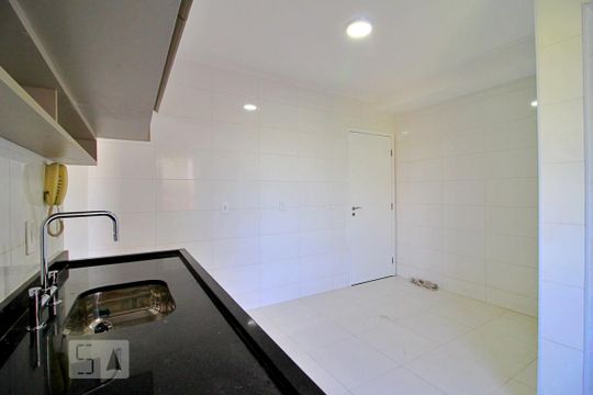 Cozinha de apartamento à venda com 3 quartos, 98m² em Campestre, Santo André