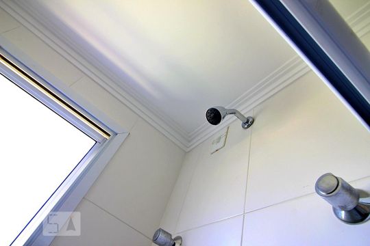 Banheiro de apartamento à venda com 3 quartos, 98m² em Campestre, Santo André