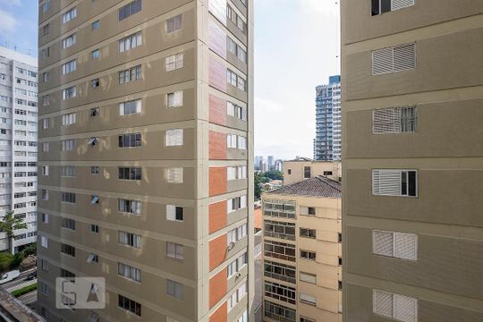Quarto 2 - Vista de apartamento para alugar com 3 quartos, 136m² em Pinheiros, São Paulo