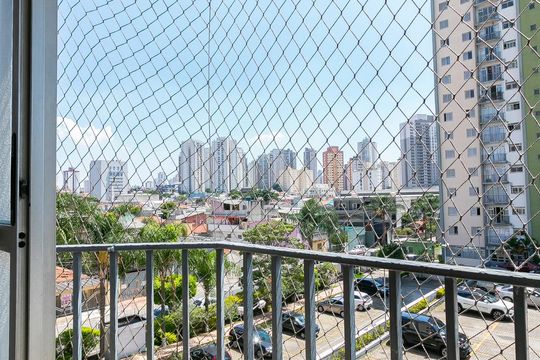 Varanda de apartamento à venda com 2 quartos, 55m² em Chácara Califórnia, São Paulo
