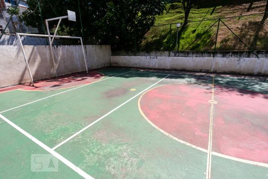 Área comum - Quadra esportiva de apartamento à venda com 2 quartos, 50m² em Recanto Verde do Sol, São Paulo