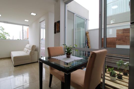 Cozinha de apartamento à venda com 2 quartos, 58m² em Chácara Santo Antônio (zona Sul), São Paulo