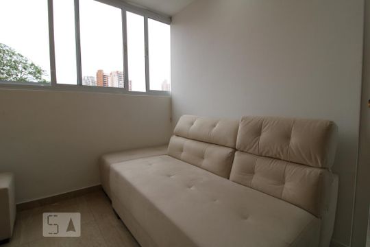 Sala de apartamento à venda com 2 quartos, 58m² em Chácara Santo Antônio (zona Sul), São Paulo