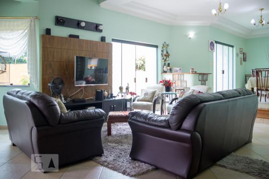 Sala de casa à venda com 4 quartos, 413m² em Jardim São Caetano, São Caetano do Sul