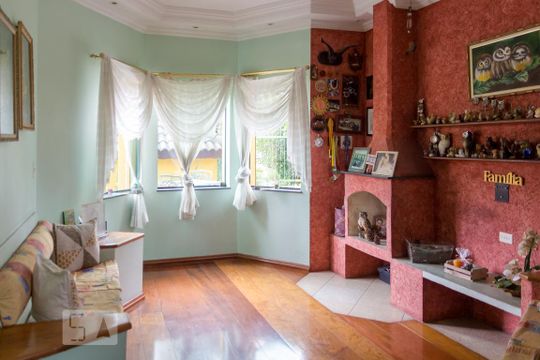 Sala de casa à venda com 4 quartos, 413m² em Jardim São Caetano, São Caetano do Sul