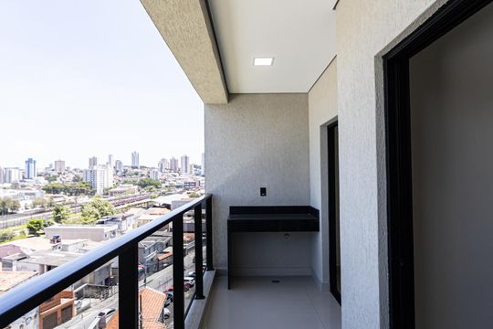Varanda de apartamento para alugar com 1 quarto, 42m² em Vila Esperança, São Paulo