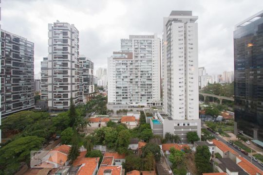 Vista de apartamento para alugar com 2 quartos, 105m² em Cidade Monções, São Paulo