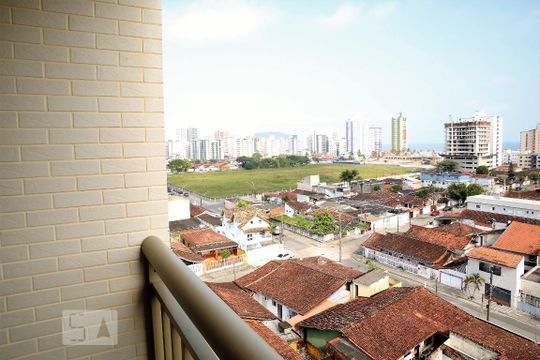 Sacada da Cozinha de apartamento para alugar com 2 quartos, 72m² em Aviação, Praia Grande