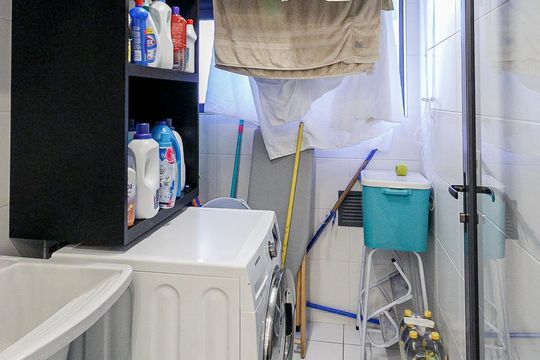 Área de Serviço de apartamento à venda com 1 quarto, 73m² em Cerqueira César, São Paulo