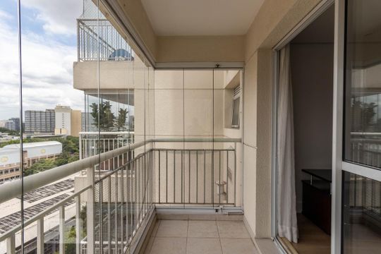 Varanda de apartamento à venda com 2 quartos, 72m² em Vila Clementino, São Paulo