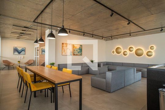 Área comum - Salão de festas de kitnet/studio à venda com 1 quarto, 16m² em Bela Vista, São Paulo