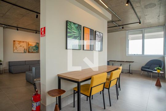 Área comum - Salão de festas de kitnet/studio à venda com 1 quarto, 16m² em Bela Vista, São Paulo
