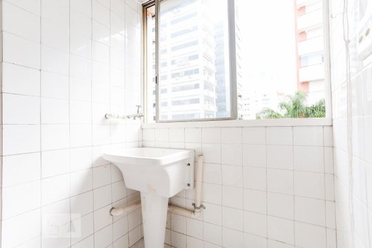 Área de Serviço de kitnet/studio à venda com 1 quarto, 33m² em Consolação, São Paulo