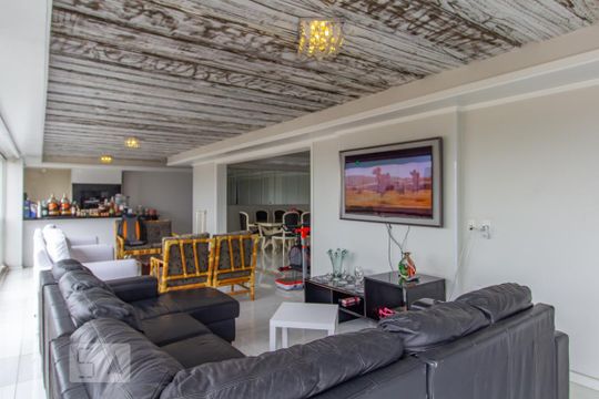 Varanda gourmet de apartamento à venda com 4 quartos, 300m² em Vila Prudente, São Paulo
