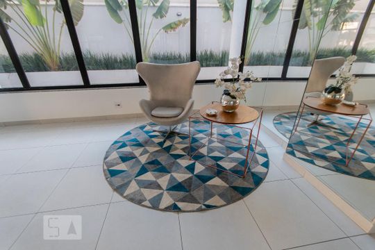 Área Comum - Hall de apartamento à venda com 3 quartos, 85m² em Jardim Sílvia, Santo André