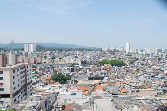 VISTA SALA de apartamento à venda com 2 quartos, 52m² em Lauzane Paulista, São Paulo