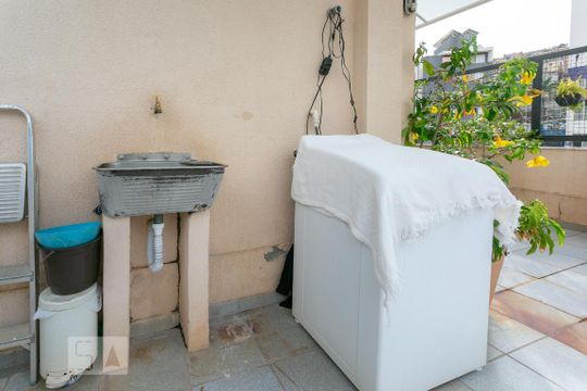 Área de Serviço de apartamento para alugar com 3 quartos, 160m² em Sion, Belo Horizonte