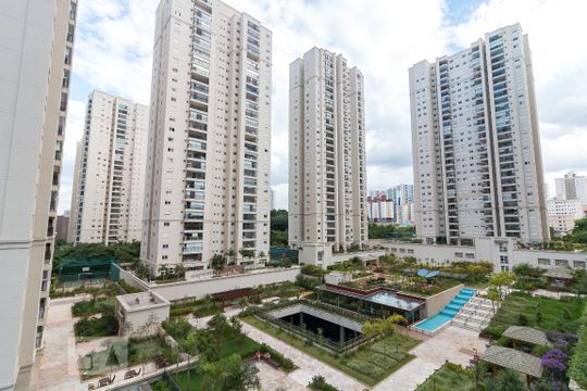 Fachada do condomínio de apartamento à venda com 2 quartos, 86m² em Jardim Flor da Montanha, Guarulhos