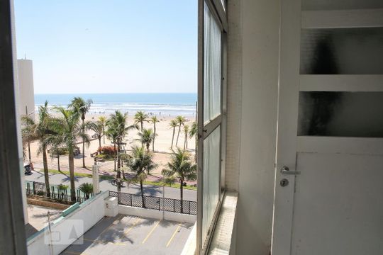  Area de Serviço de apartamento para alugar com 1 quarto, 53m² em Guilhermina, Praia Grande