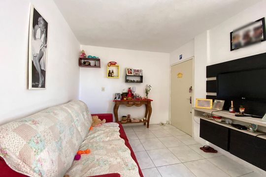 Sala de apartamento à venda com 2 quartos, 44m² em Centro, Novo Hamburgo