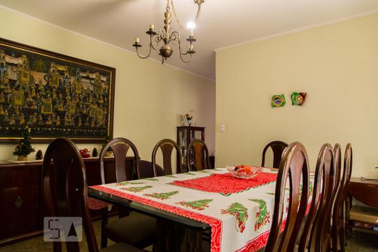 Sala de jantar de casa à venda com 4 quartos, 216m² em Planalto Paulista, São Paulo