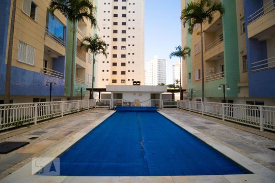 Área comum - Piscina de apartamento para alugar com 3 quartos, 73m² em Mansões Santo Antônio, Campinas
