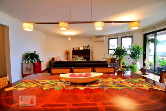 Sala de apartamento à venda com 4 quartos, 195m² em Vila Assunção, Santo André