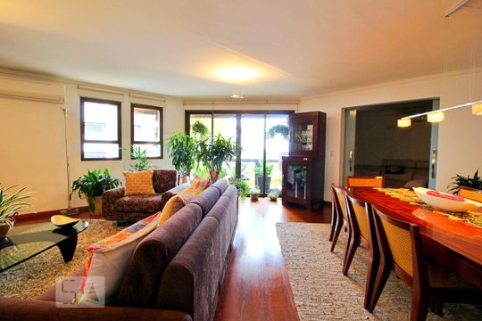 Sala de apartamento à venda com 4 quartos, 195m² em Vila Assunção, Santo André