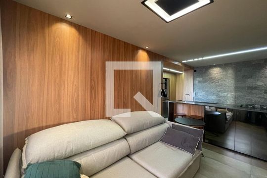 Sala de apartamento à venda com 1 quarto, 65m² em Vila Rosa, Novo Hamburgo