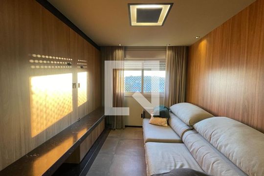 Sala de apartamento à venda com 1 quarto, 65m² em Vila Rosa, Novo Hamburgo