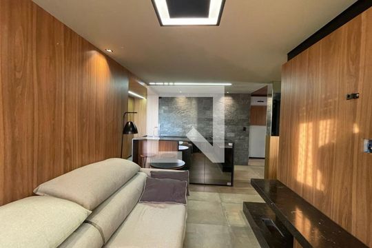 Sala de apartamento à venda com 1 quarto, 65m² em Vila Rosa, Novo Hamburgo