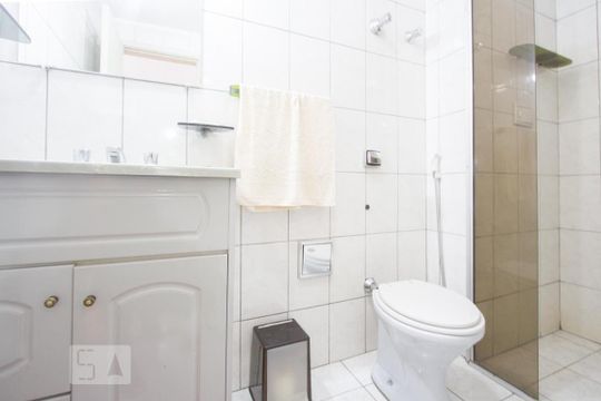 Banheiro de apartamento à venda com 2 quartos, 89m² em Campo Belo, São Paulo