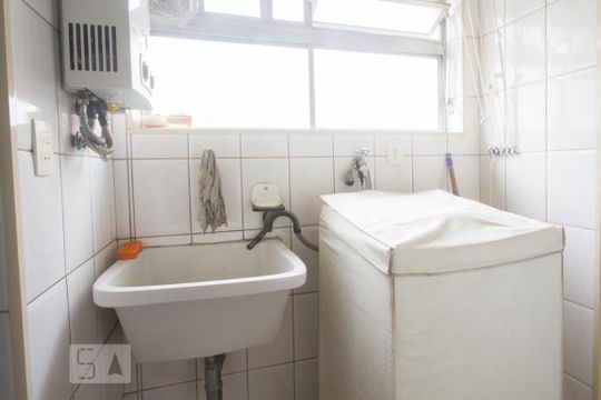 Área de Serviço de apartamento à venda com 2 quartos, 89m² em Campo Belo, São Paulo