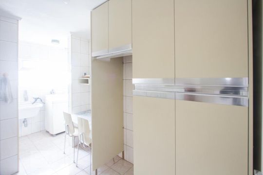 Cozinha de apartamento à venda com 2 quartos, 89m² em Campo Belo, São Paulo