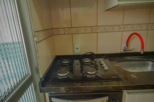 Cozinha de apartamento à venda com 3 quartos, 66m² em Cidade Líder, São Paulo