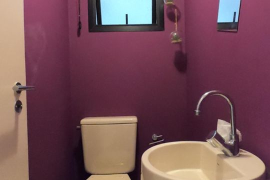 Lavabo de apartamento à venda com 3 quartos, 97m² em Fazenda Morumbi, São Paulo