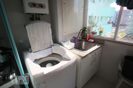 área de serviço2 de apartamento à venda com 2 quartos, 77m² em Jacarepaguá, Rio de Janeiro