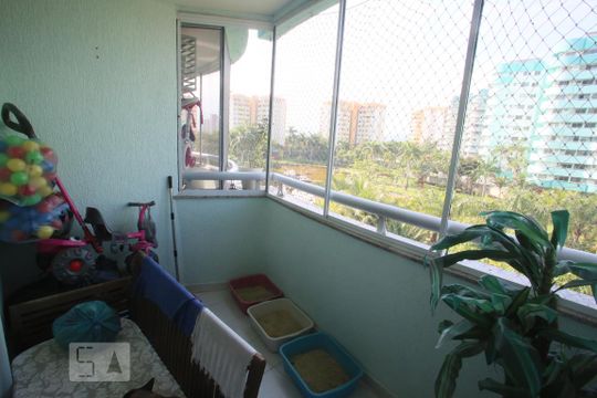 varanda da sala3 de apartamento à venda com 2 quartos, 77m² em Jacarepaguá, Rio de Janeiro
