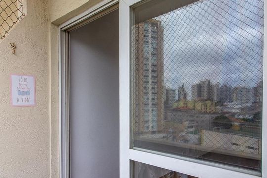 Varanda da Sala de apartamento à venda com 2 quartos, 65m² em Mooca, São Paulo