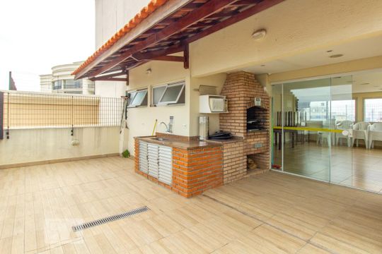 Área comum - Churrasqueira Cobertura de apartamento à venda com 2 quartos, 65m² em Mooca, São Paulo