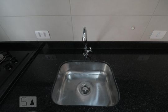 Cozinha - pia de apartamento para alugar com 1 quarto, 40m² em Brás, São Paulo
