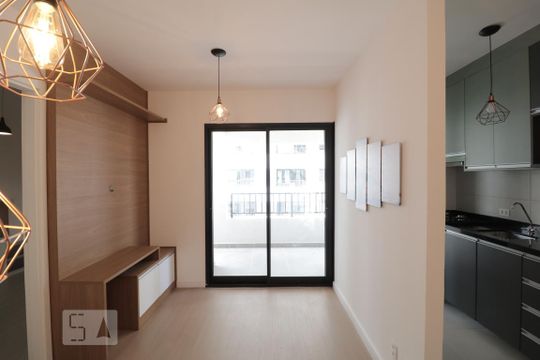 Sala de apartamento para alugar com 1 quarto, 40m² em Brás, São Paulo