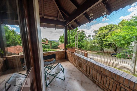 Varanda da Sala de casa à venda com 4 quartos, 217m² em Feitoria, São Leopoldo
