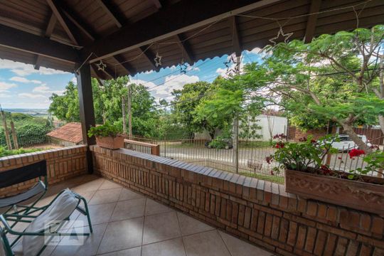 Varanda da Sala de casa à venda com 4 quartos, 217m² em Feitoria, São Leopoldo